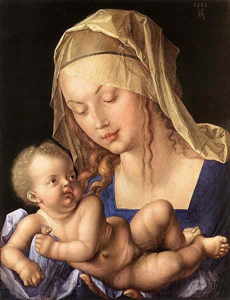 Albrecht Durer Madonna of the Pear Norge oil painting art